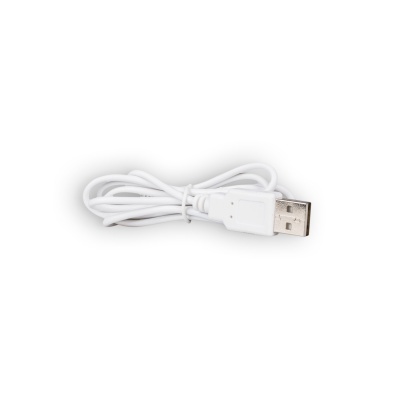 Cabo USB branco com conector USB tipo A