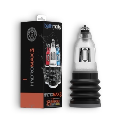 Dispositivo preto e transparente com caixa preta de embalagem