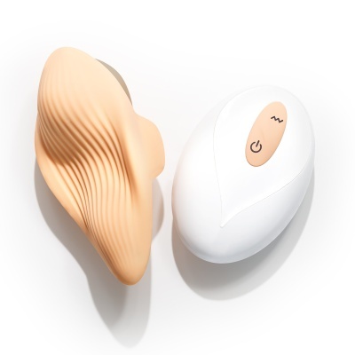 Dois dispositivos eletrónicos pessoais, um bege texturizado e outro branco com botões