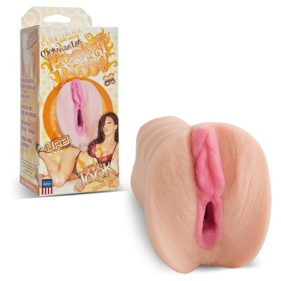 Masturbador masculino formato parte íntima feminina com embalagem