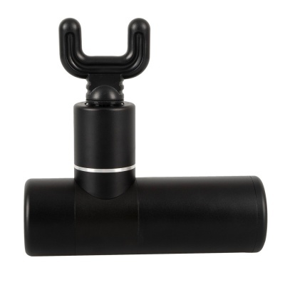 Cabeça de aspirador de pó preta com acessório em U