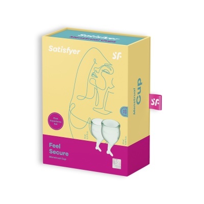 Caixa da Menstrual Cup Satisfyer Feel Secure