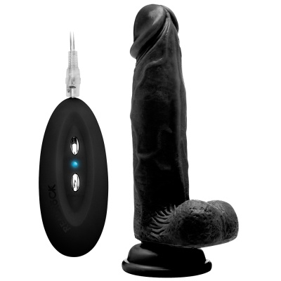 Brinquedo sexual masculino preto com comando remoto