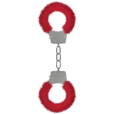 Algemas prateadas com pêlo vermelho