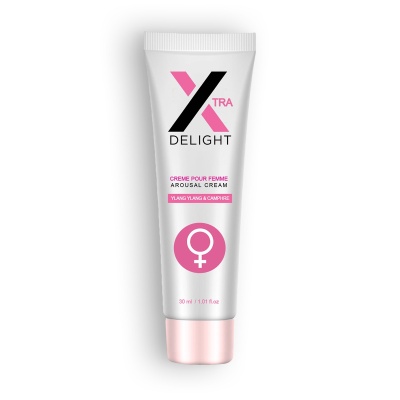 Tubo branco de creme feminino XTRA DELIGHT