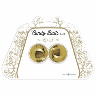 Pacote de Candy Balls Lux douradas da Toyz 4 Lovers