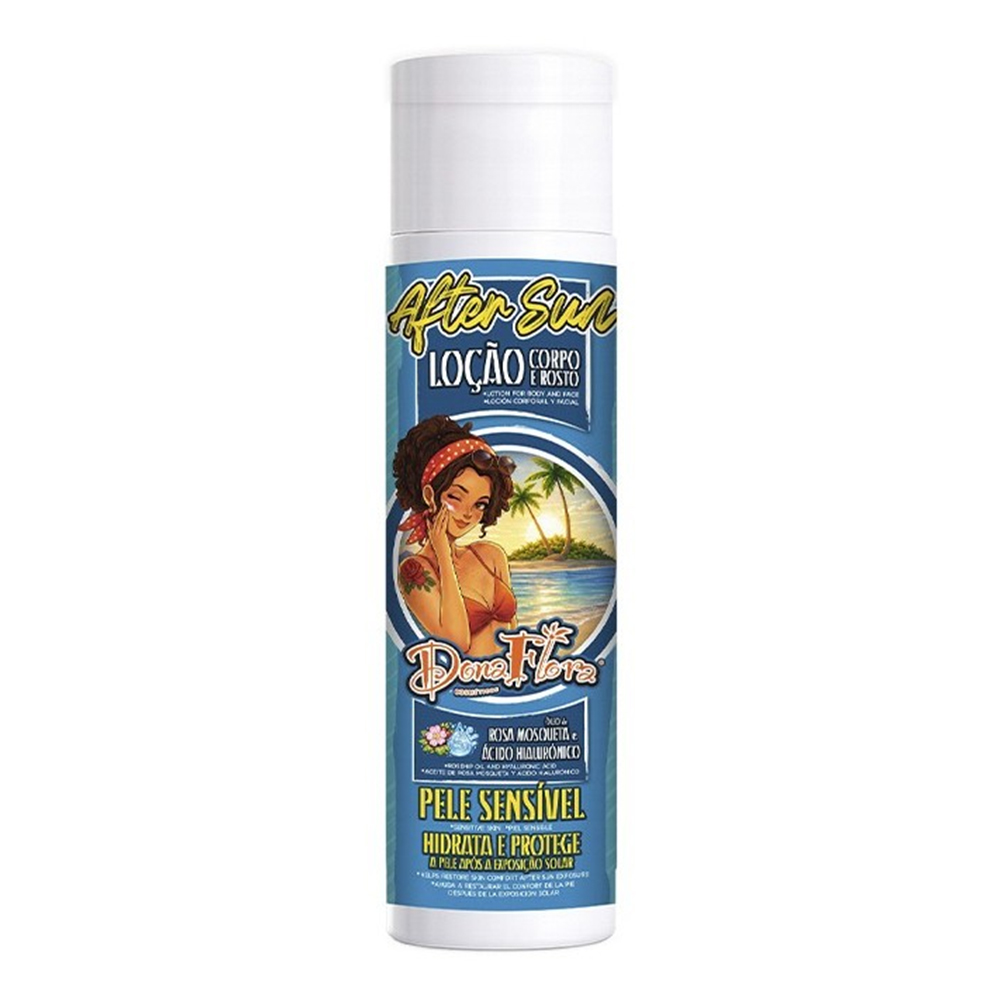 Dona Flora After Sun – Loção Corporal e Facial 250ml | Ref.423149 Loção After Sun Dona Flora para corpo e rosto