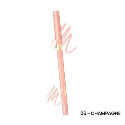 Lápis de contorno labial cor 06 - CHAMPAGNE rosa claro com traço