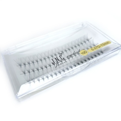 Caixa transparente com pestanas falsas individuais JNC eyelash 0.07D 13mm