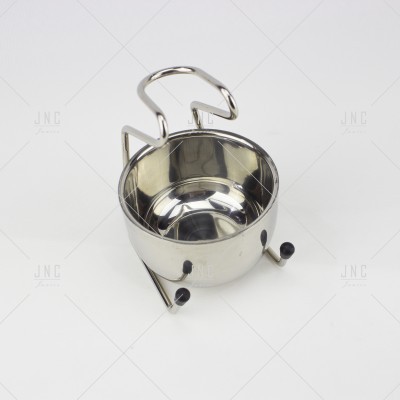 Equipa multifunções de aço inoxidável com alça e base