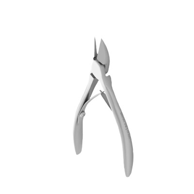 Alicate de corte metálico prateado com mola