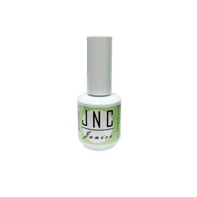 Frasco de verniz para unhas JNC Janice com tampa branca.