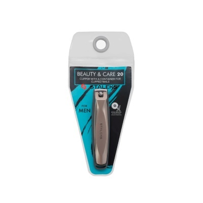 Corta-unhas Staleks Beauty & Care 20 para homem na embalagem
