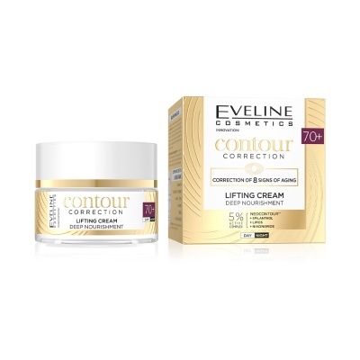Creme lifting rosto Eveline Cosmetics Contour Correction 70+