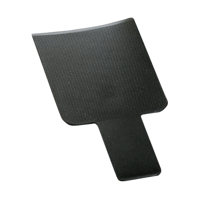 Tapete antideslizante preto para carro com textura