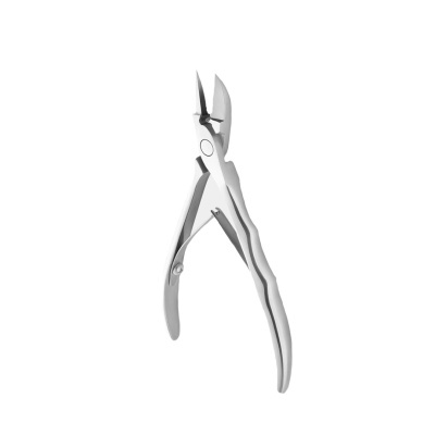 Alicate de corte pequeno em metal prateado