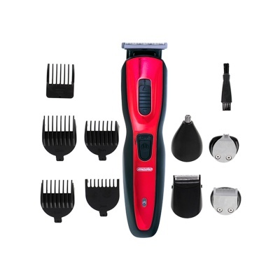 Aparelho de barbear e cortar cabelo com acessórios