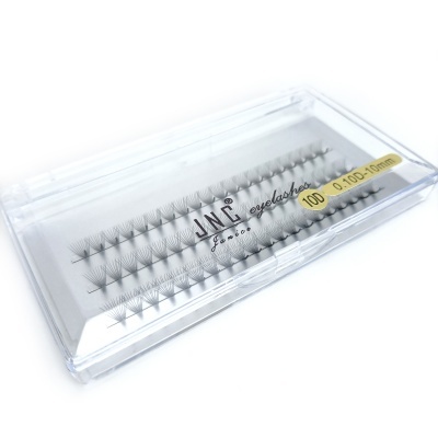 Conjunto de pestanas falsas JNL em caixa transparente