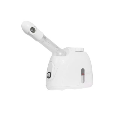 vaporizador facial branco com bocal articulado