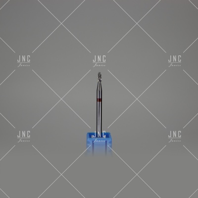 Broca metálica de manicure com base azul