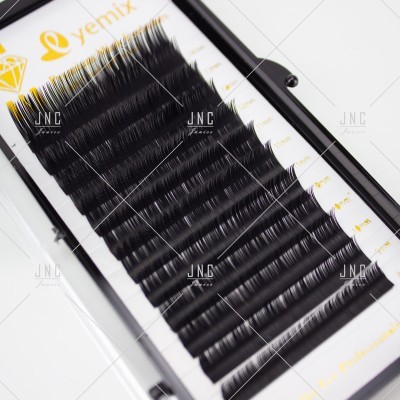 Conjunto de pestanas postiças pretas Yemix em caixa preta