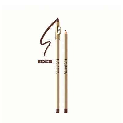 Lápis de sobrancelha castanho com aplicador