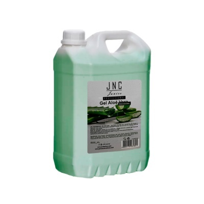 Garrafão de Gel Aloé Vera JNC verde com tampa branca