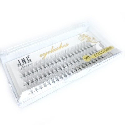 Estojo transparente com pestanas falsas JNC 100 0.07CC-14mm