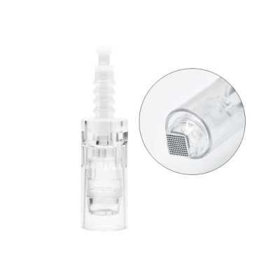 Cartucho transparente de microagulhas para dispositivo de beleza