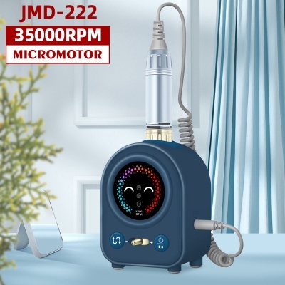 Micromotor JMD-222 com ecrã digital e motor portátil em fundo de interior