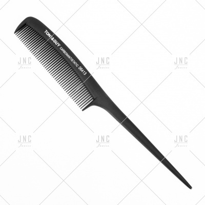 Pente fino preto com texto branco TONI&GUY COLORMASTER TC 0413