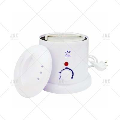 Aquecedor de cera branco com tampa removível e controlo de temperatura