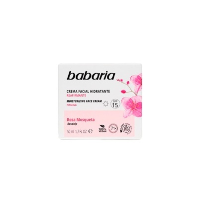 creme facial hidratante firmante Pabara com rosa mosqueta