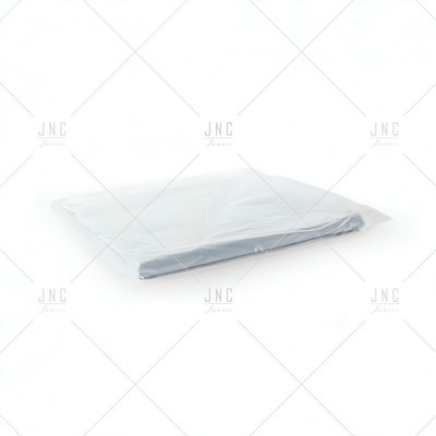 Capa protetora cinza embalada em plástico