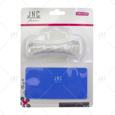 Kit para unhas JNC Janico com lima azul e polidor transparente