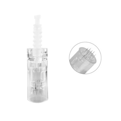 Cartucho transparente para agulhas de microagulhamento