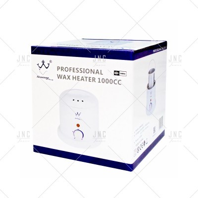 Caixa do gelador de cera profissional 1000CC com imagem do produto e texto