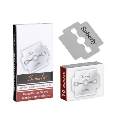 Lâminas para cortacallos Suberly em caixas e lâmina solta