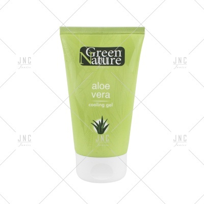 Gel Aloe Vera Green Nature em embalagem verde clara com tampa branca