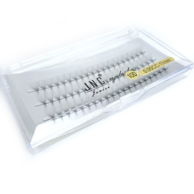 Conjunto de pestanas postiça JNC em embalagem transparente
