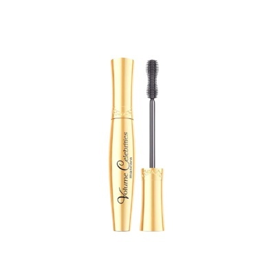 Máscara de pestanas dourada com aplicador