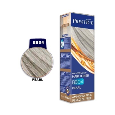 Caixa de hair toner Prestige BB04 Pearl com amônia e peróxido livres