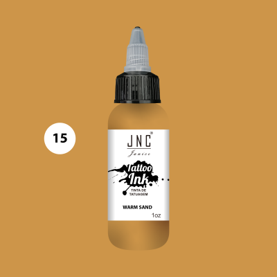 Frasco de tinta de tatuagem JNC Tattoo Ink Warm Sand
