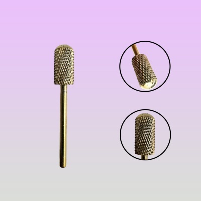 Broca metálica texturizada para ferramenta rotativa