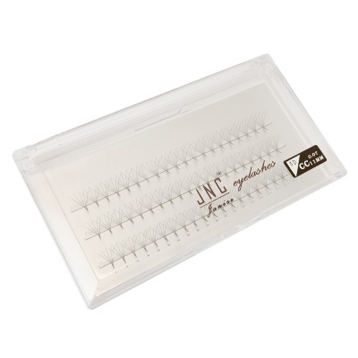 Kit de pestanas postiças UNC fanme eyelashes em embalagem transparente