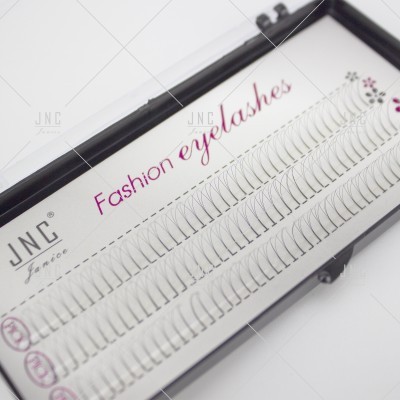 Estojo de pestanas falsas JNC Fashion Lashes com duas filas de pestanas organizadas