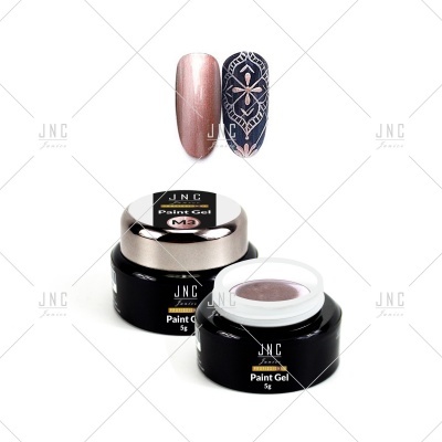 Conjunto de gel de verniz para unhas JNC Paint Gel com amostras decorativas