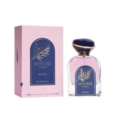 Frasco e embalagem de perfume Mystère Women PRIFFS