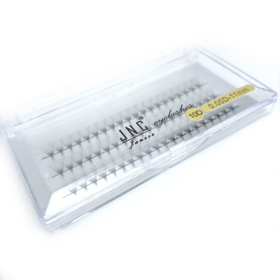 Caixa de extensões de pestanas JNC Junior eyelashes com etiqueta 100 0.050-11mm
