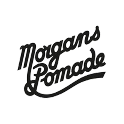 Logótipo Morgans Pomade em texto preto estilizado